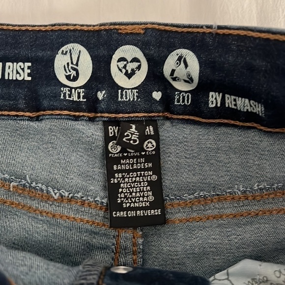 REWASH High Rise Skinny Jean - Picture 3 of 4
